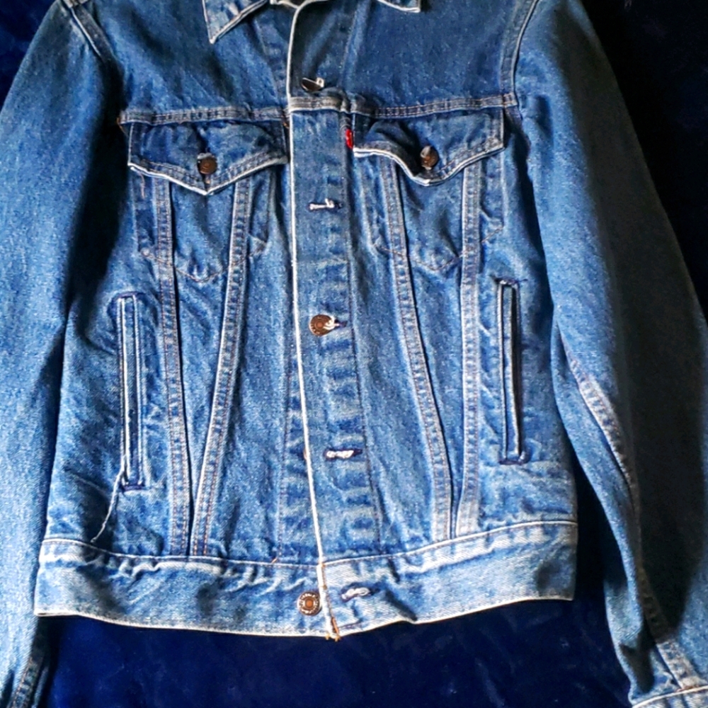 Vintage, Levis denim jacket
